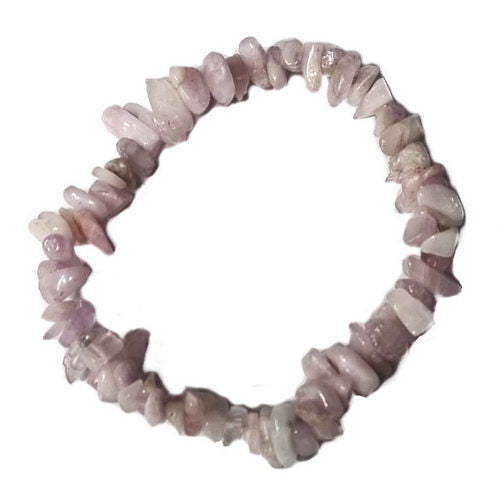 Kunzite Chip Bracelet